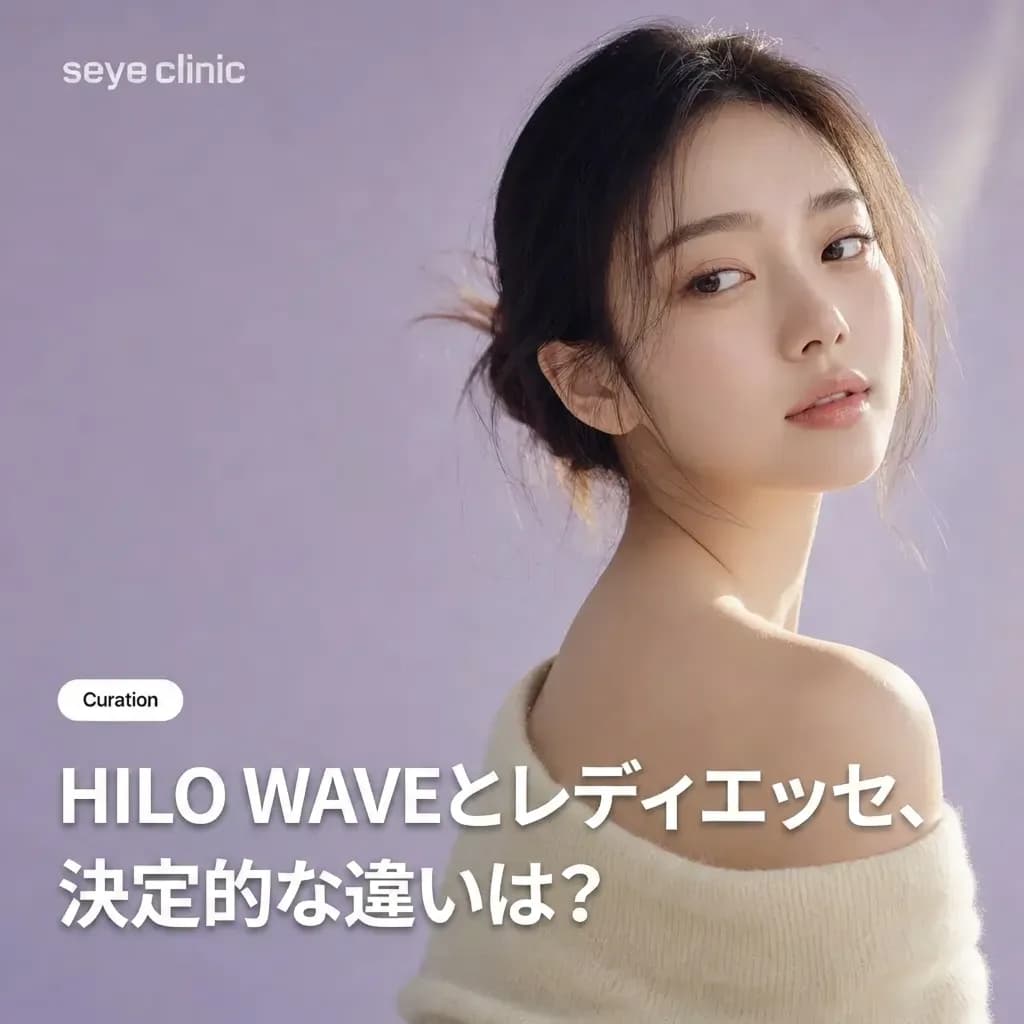 Hilo Wave vs レディエッセ：水分補給とコラーゲン再生スキンブースターの違いを江南の皮膚科医が徹底比較