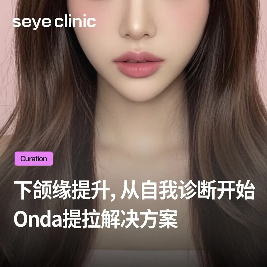 下顎線拉提,減肥後雙下巴依然存在?Onda拉提與V-Olet是最佳解答的原因