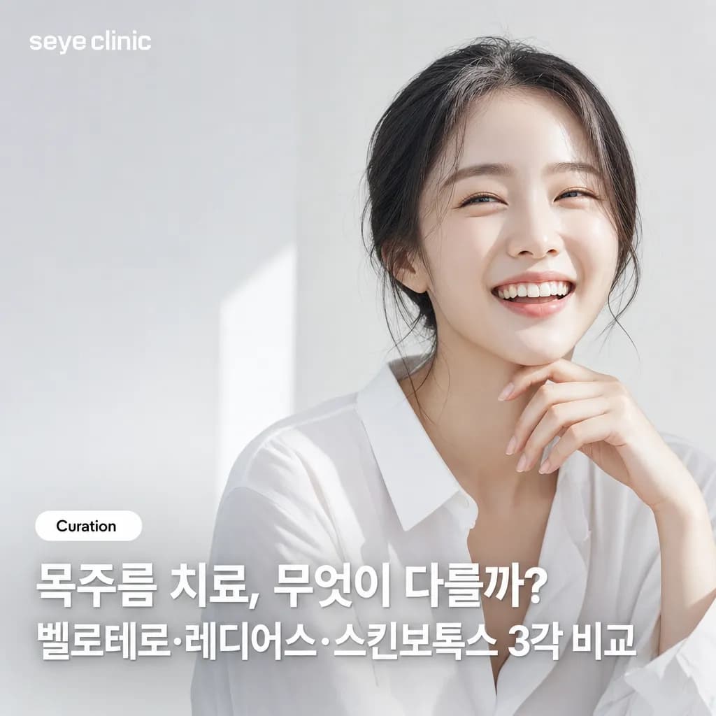 강남 목주름 개선: 벨로테로 소프트·레디어스 넥·목 스킨보톡스 비교 가이드