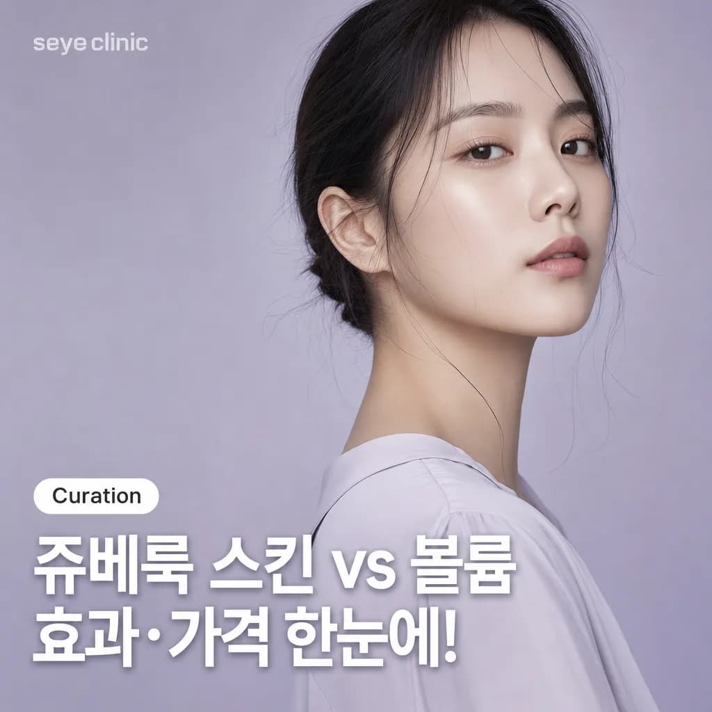 강남 쥬베룩 가격: 스킨 vs 볼륨, 효과·적용 부위·비용까지 꼼꼼 비교
