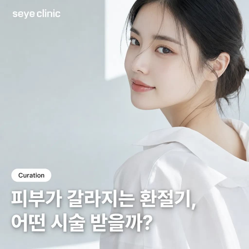 강남 환절기 추천 시술 3選: 리투오·리쥬란·쥬베룩 스킨 비교, 내 피부엔 어떤 맞춤 부스터가 해답일까?
