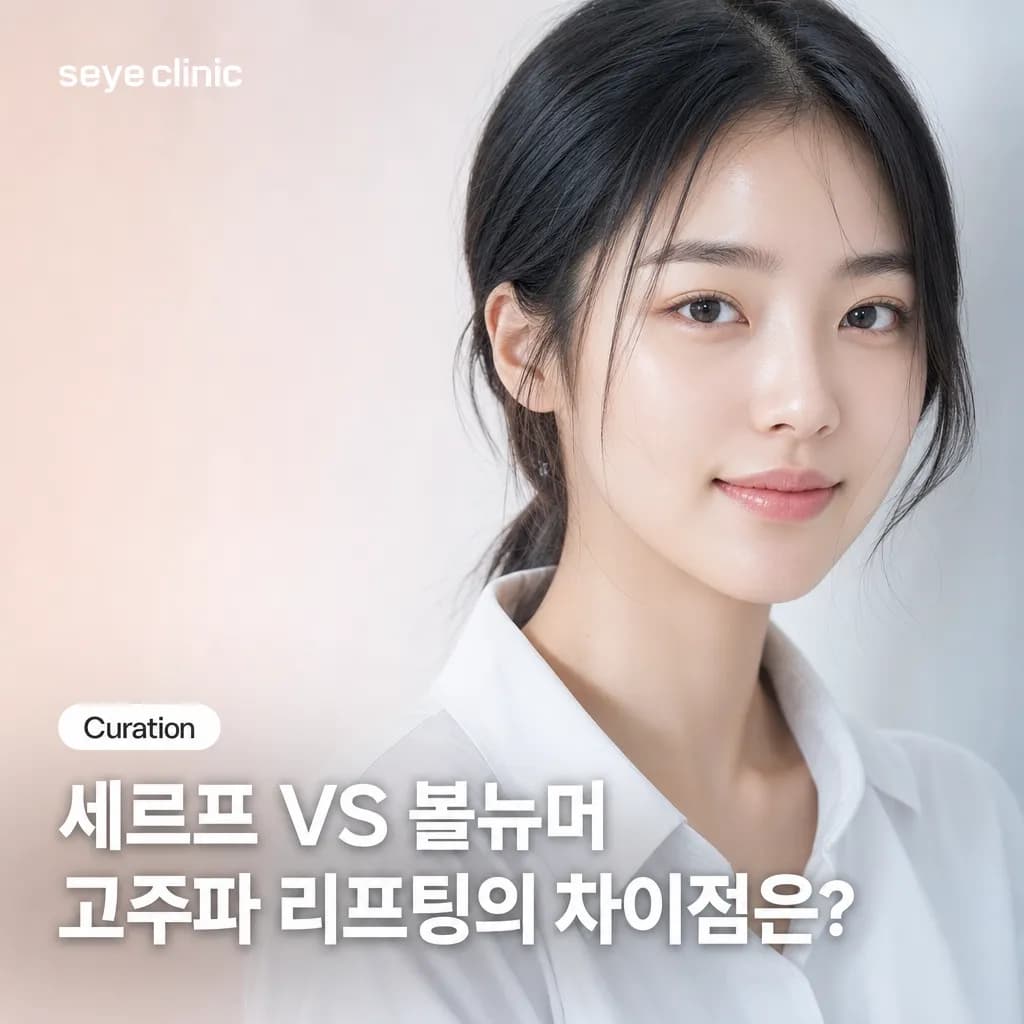 세르프 vs 볼뉴머: 듀얼 모노폴라 RF 리프팅, 내 얼굴엔 무엇이 맞을까요?