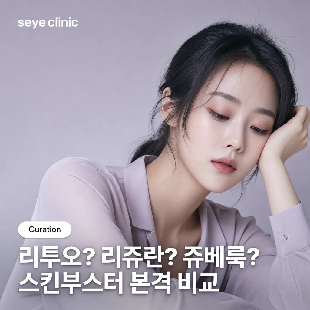 스킨부스터 3종 비교: 엘라비에 리투오·리쥬란 HB·쥬베룩 스킨, 나에게 맞는 선택은?