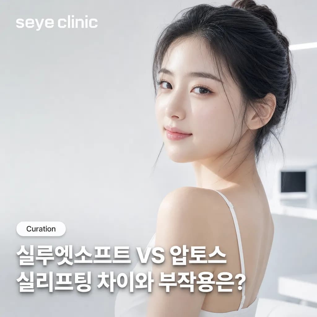 실루엣소프트 vs 압토스: 얼굴 실리프팅 부작용 및 효과 비교