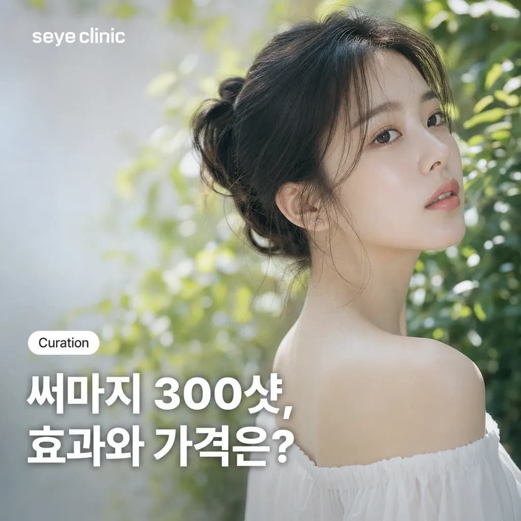 써마지FLX 300샷 가격과 효과, 600샷과의 차이는?