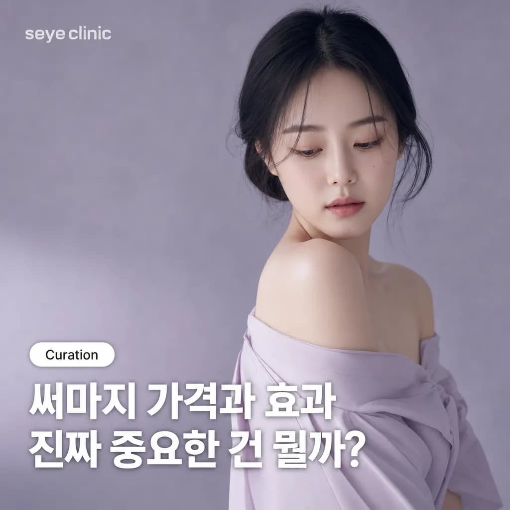 써마지 FLX 가격: 효과, 시술 원리와 강남 세예의원 맞춤 가이드