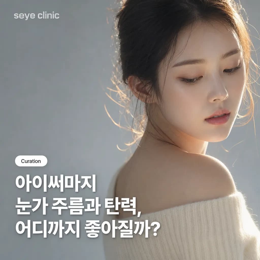 아이써마지 효과: 눈가 리프팅과 잔주름 개선, 강남 세예의원 솔루션