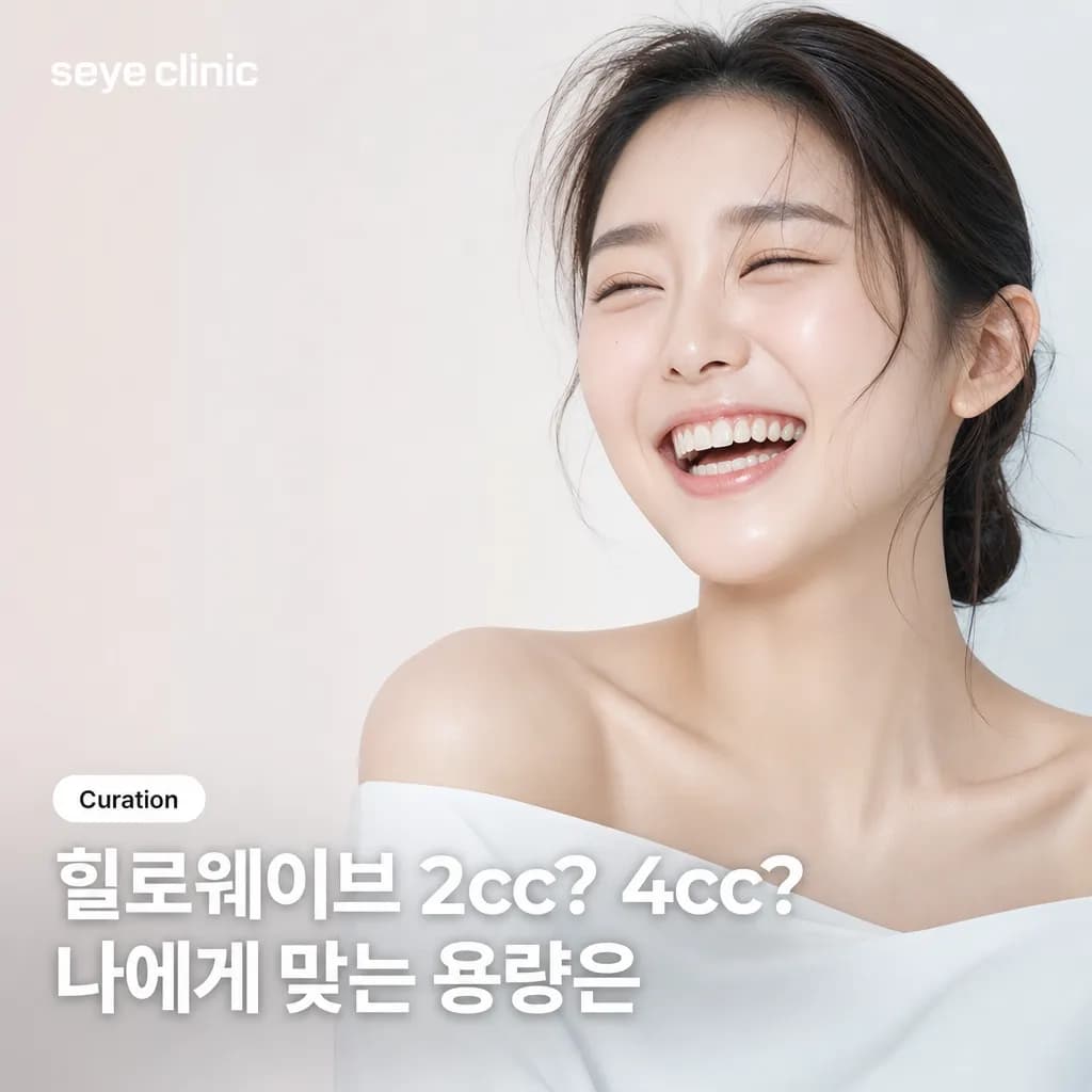 힐로웨이브 2cc, 4cc 추천 용량: 효과와 부위별 선택법 완벽 가이드