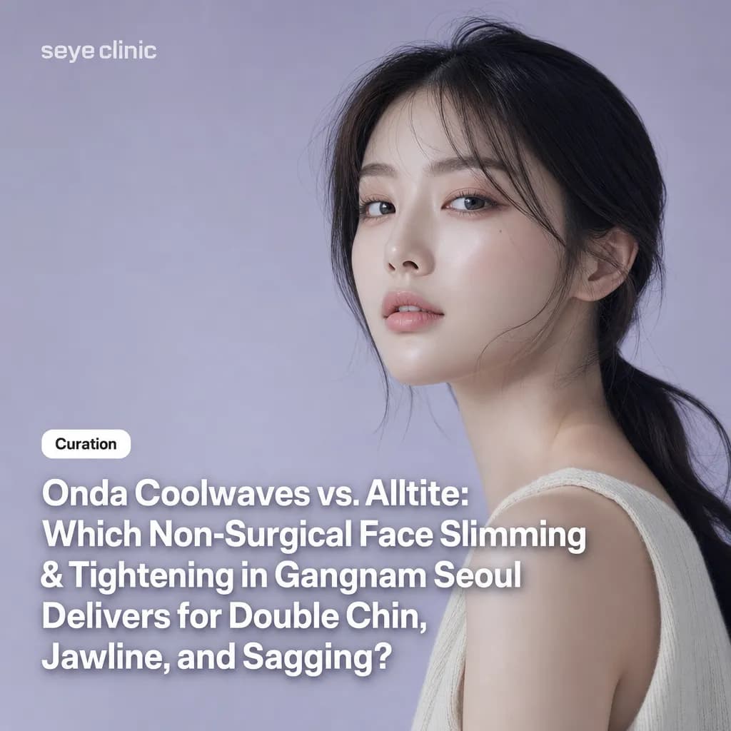 Onda Coolwaves vs. Alltite: Which Non-Surgical Face Slimming & Tightening in Gangnam Seoul Delivers for Double Chin, Jawline, and Sagging?