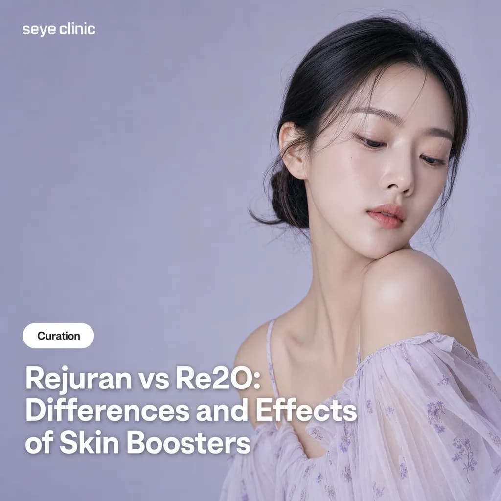 Rejuran vs Re2O: Seye clinic explains the differences and effects of skin regeneration boosters in Gangnam