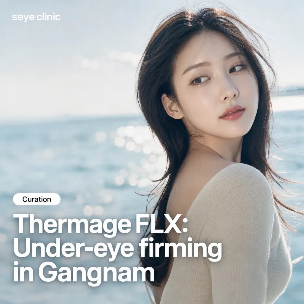 Thermage FLX for Dark Circles: Under-Eye Firming in Seoul’s Gangnam