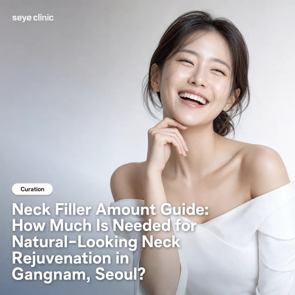 Neck Filler Amount Guide: How Much Is Needed for Natural-Looking Neck Rejuvenation in Gangnam, Seoul?
