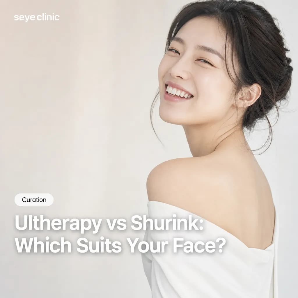 Ultherapy vs Shurink: Which HIFU Lifting Is Better for Facial Sagging in Gangnam, Seoul?