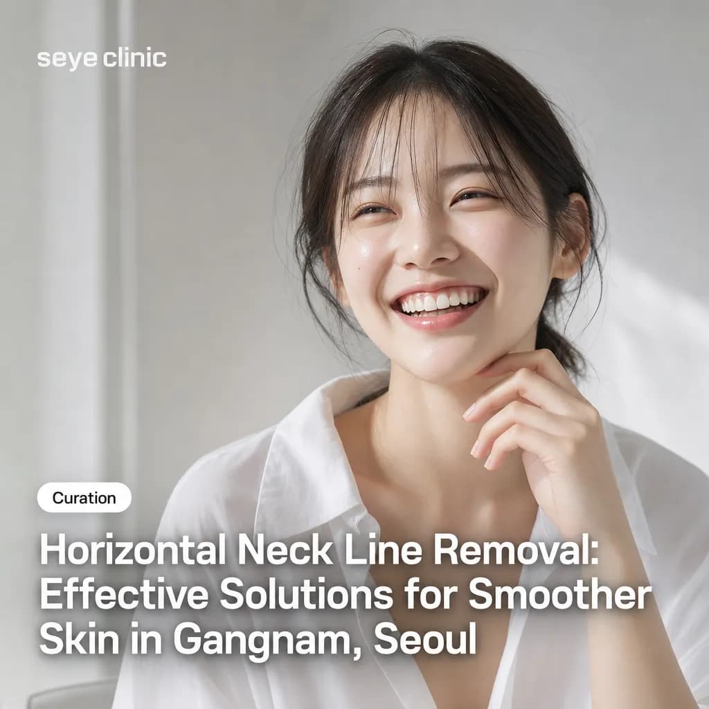 Horizontal Neck Line Removal: Effective Solutions for Smoother Skin in Gangnam, Seoul