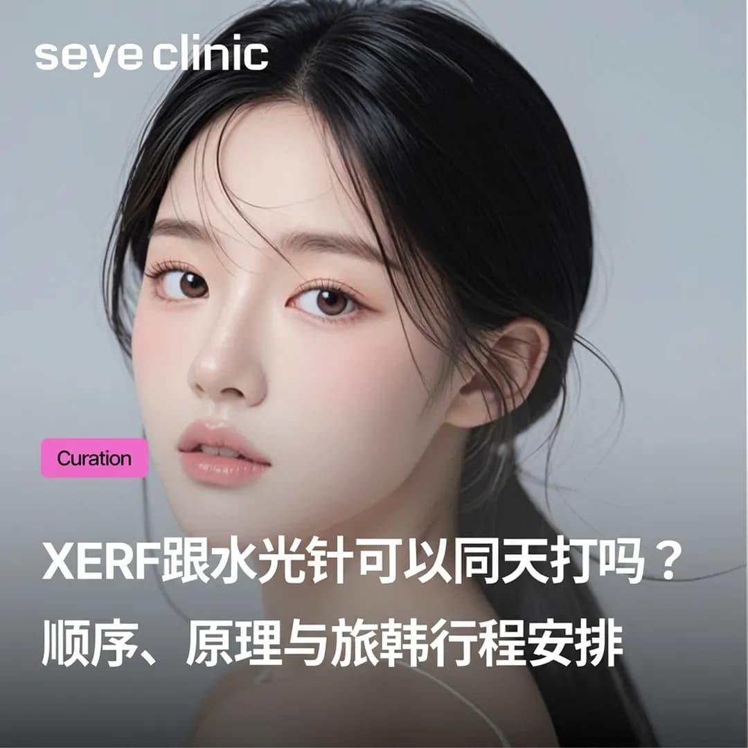 XERF跟水光针可以同一天打吗?顺序、原理与赴韩行程安排全攻略