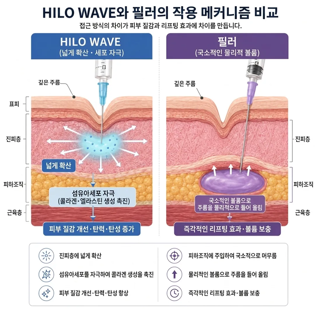 힐로웨이브, 필러 원리-1.webp