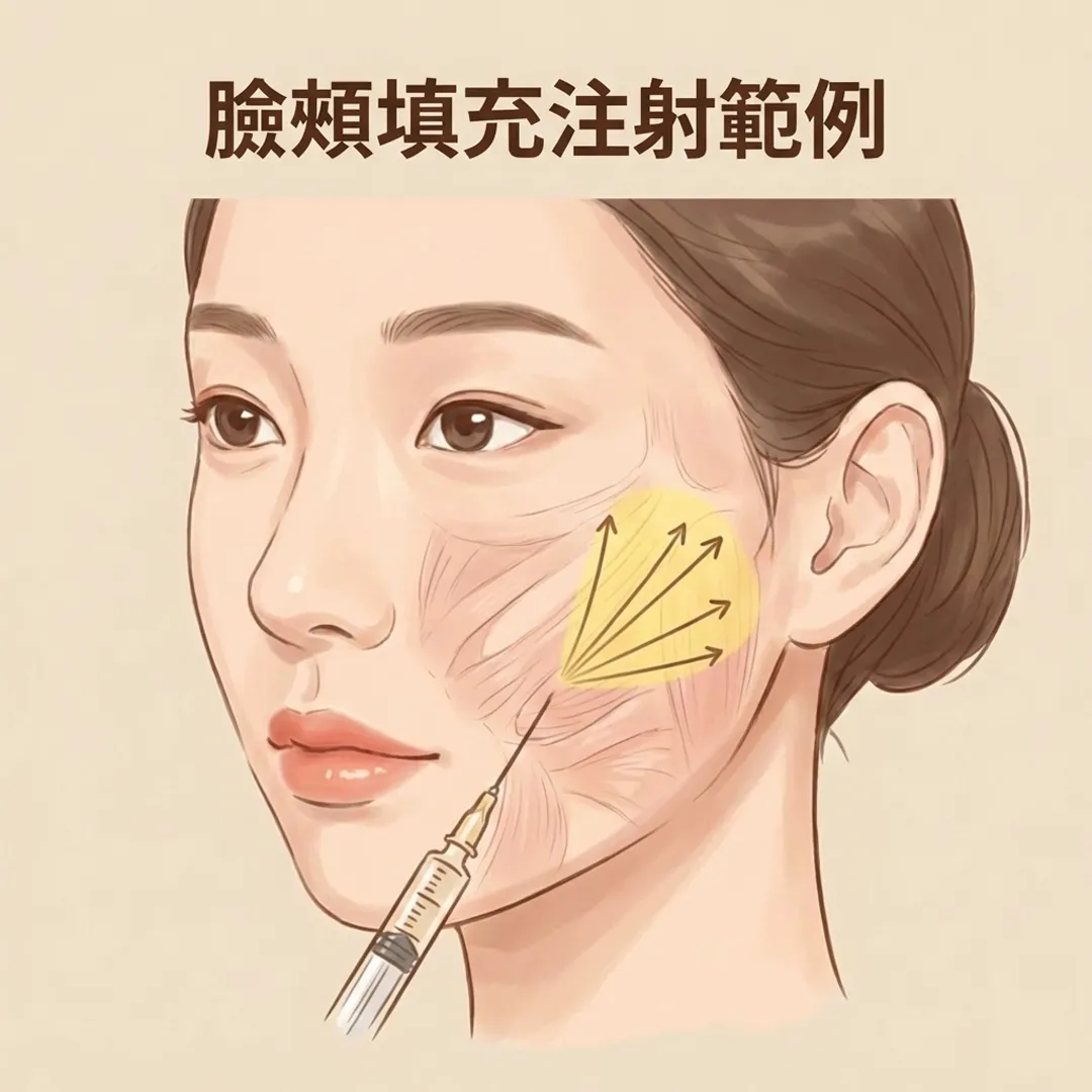 常見的臉頰玻尿酸副作用症狀.webp