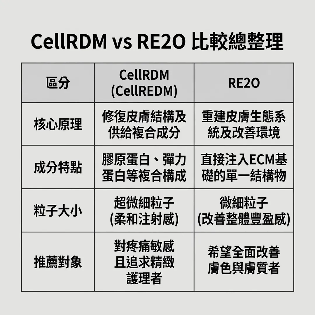 比較總整理-CellREDM-修復皮膚結構及供給複合成分-重建皮膚生態系統及改善環境-zh-tw.webp