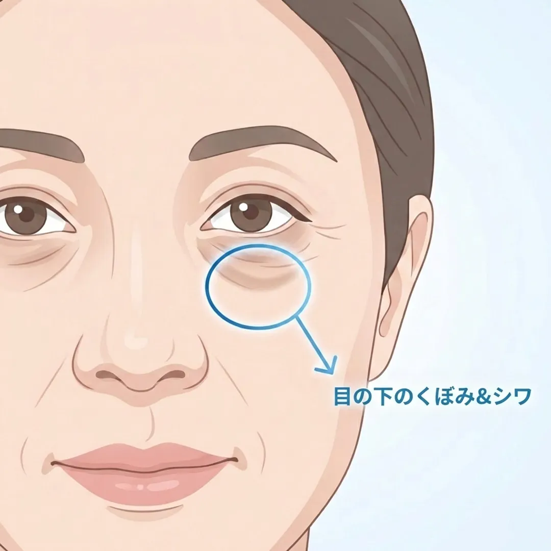 目の下-コケ-フィラー-スキンブースター-目の下のくぼみ-シワ-ja.webp