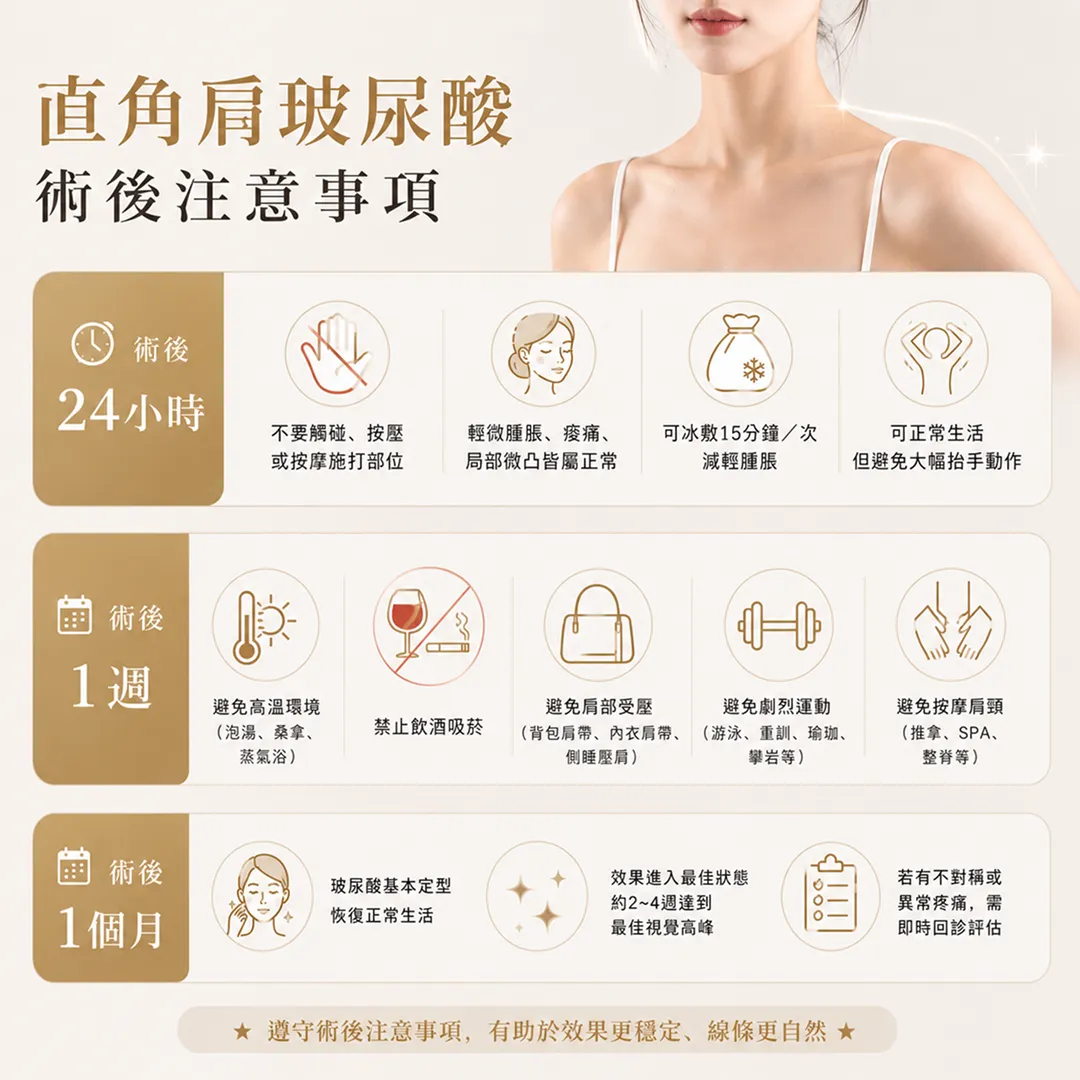 直角肩玻尿酸-術後注意事項-背包肩帶-內衣-睡姿-shoulder-filler-aftercare-bag-bra-sleeping-seyeclinic.webp