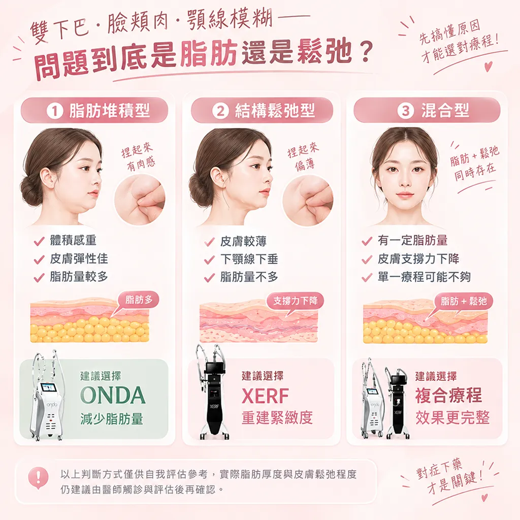 雙下巴脂肪與鬆弛判斷示意-double-chin-fat-vs-sagging-seyeclinic.webp.webp
