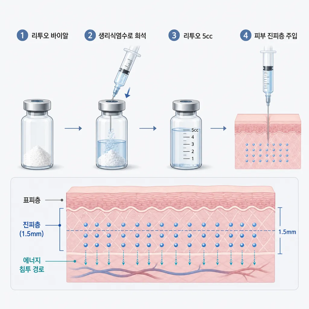 리투오-시술-원리와-주입-경로-다이어그램.webp