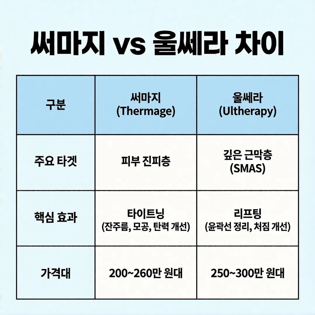 써마지 울쎄라 차이-1.webp