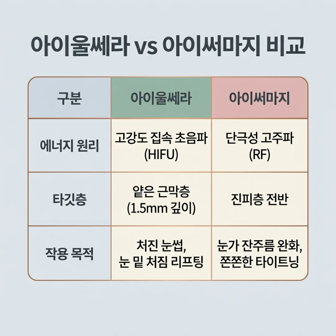아이울쎄라 써마지 차이.webp