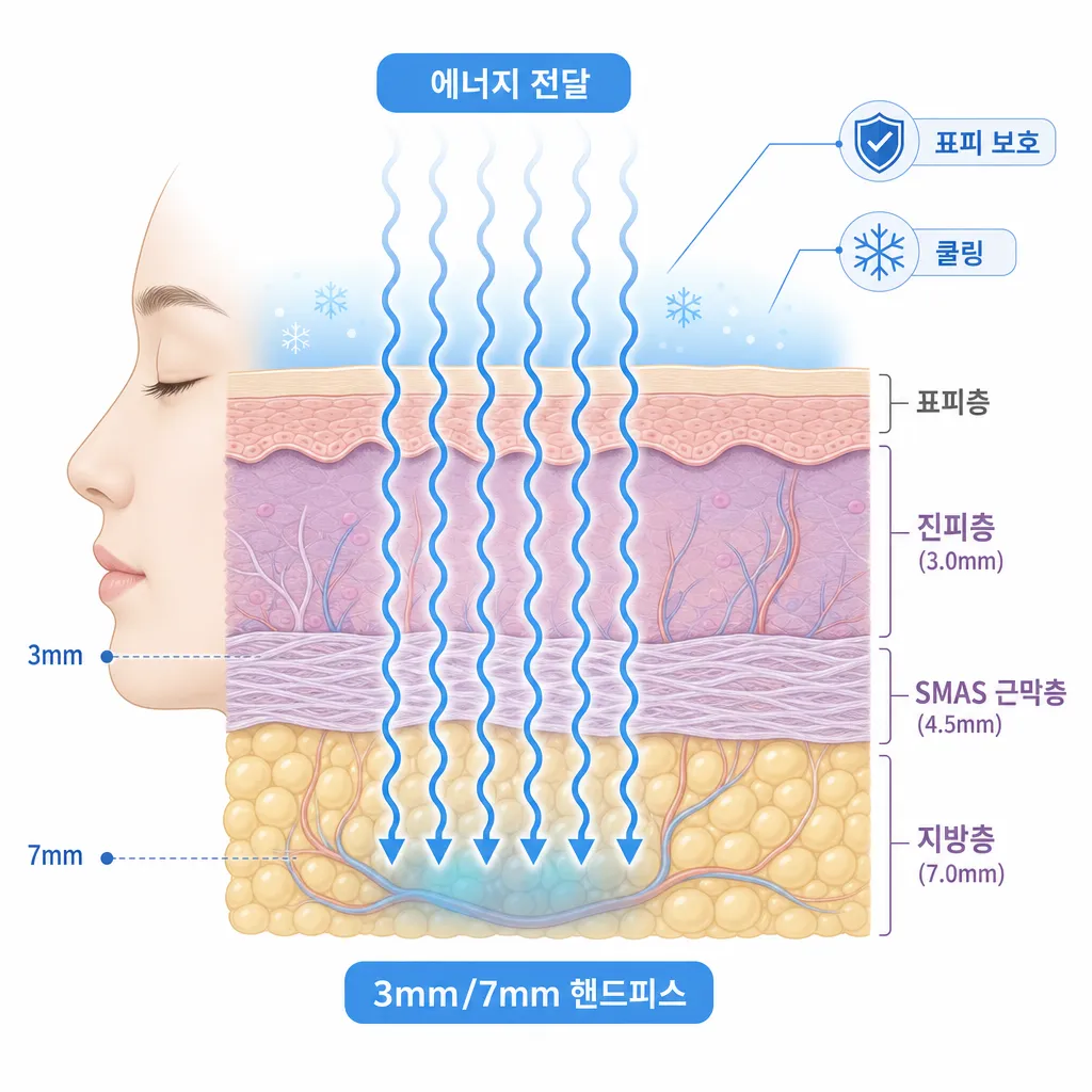 온다리프팅-원리-마이크로웨이브-에너지와-3mm-7mm-핸드피스-작용.webp