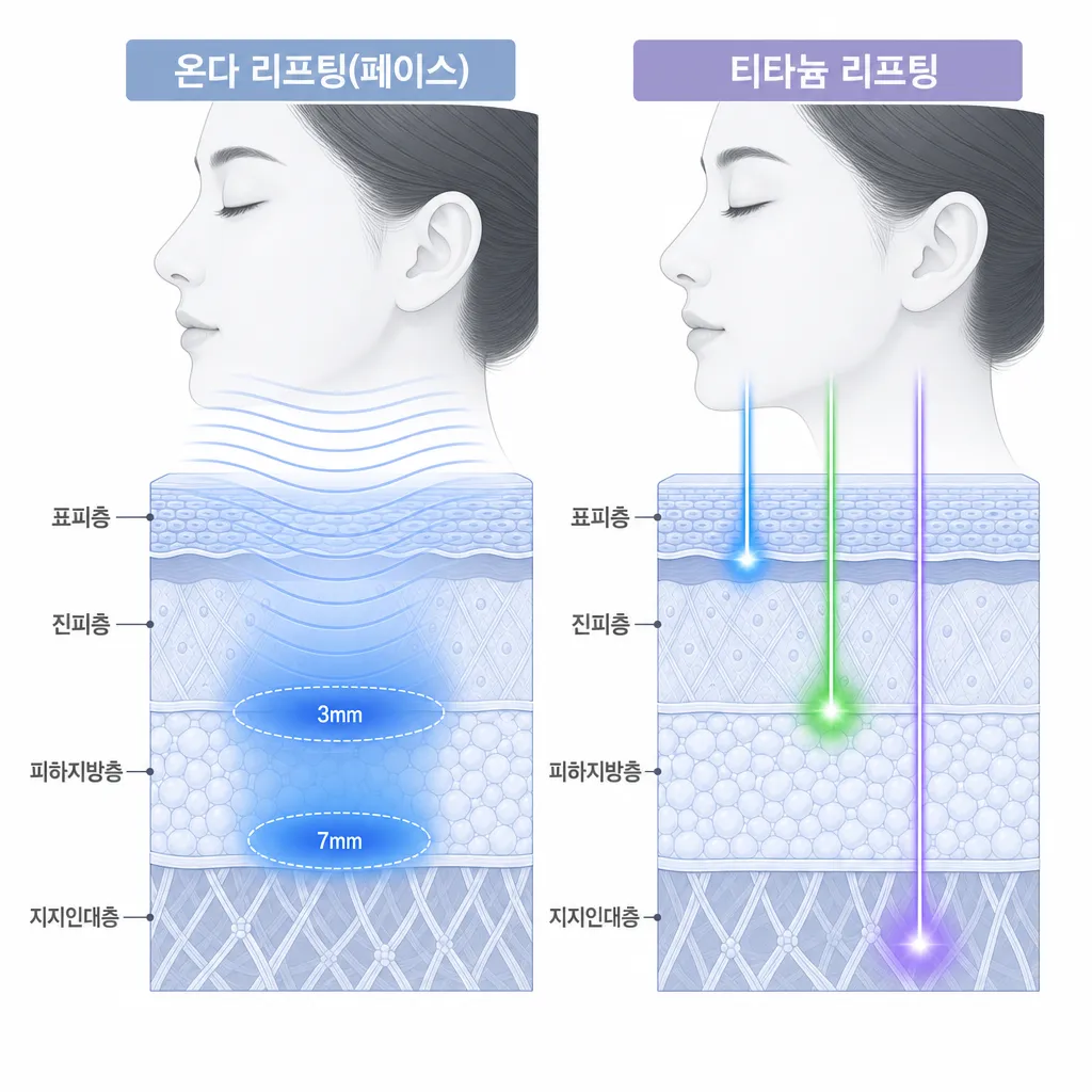 온다-티타늄-리프팅-원리-비교.webp