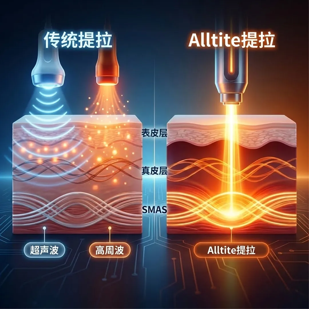 올타이트-울쎄라-써마지-对比-Alltite提拉-传统提拉-SMAS-zh-cn.webp