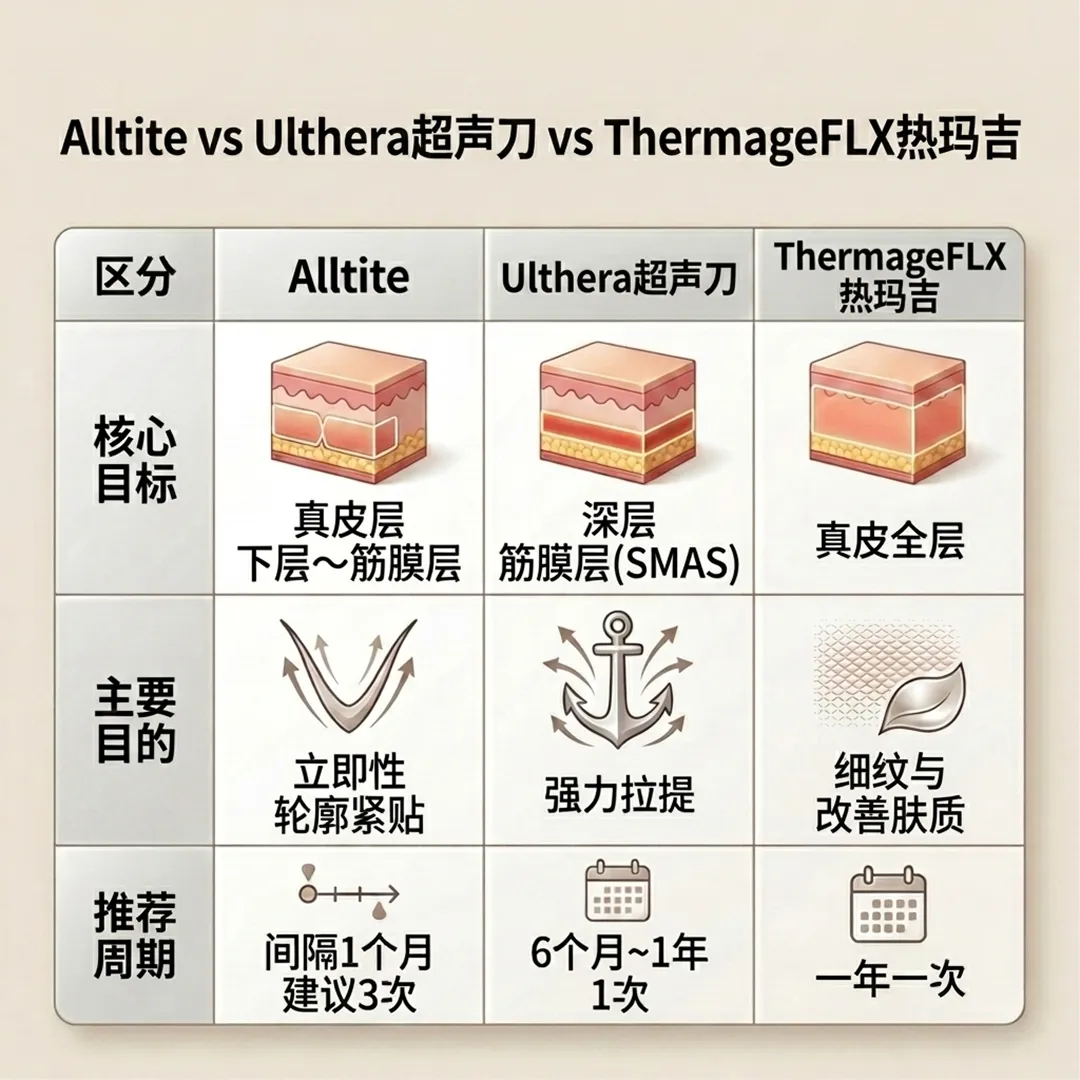 올타이트-울쎄라-써마지-차이-Alltite-vs-Ulthera超声刀-ThermageFLX热玛吉-ThermageFLX-美國音波-Ulthera音波-鳳凰電波-zh-cn.webp