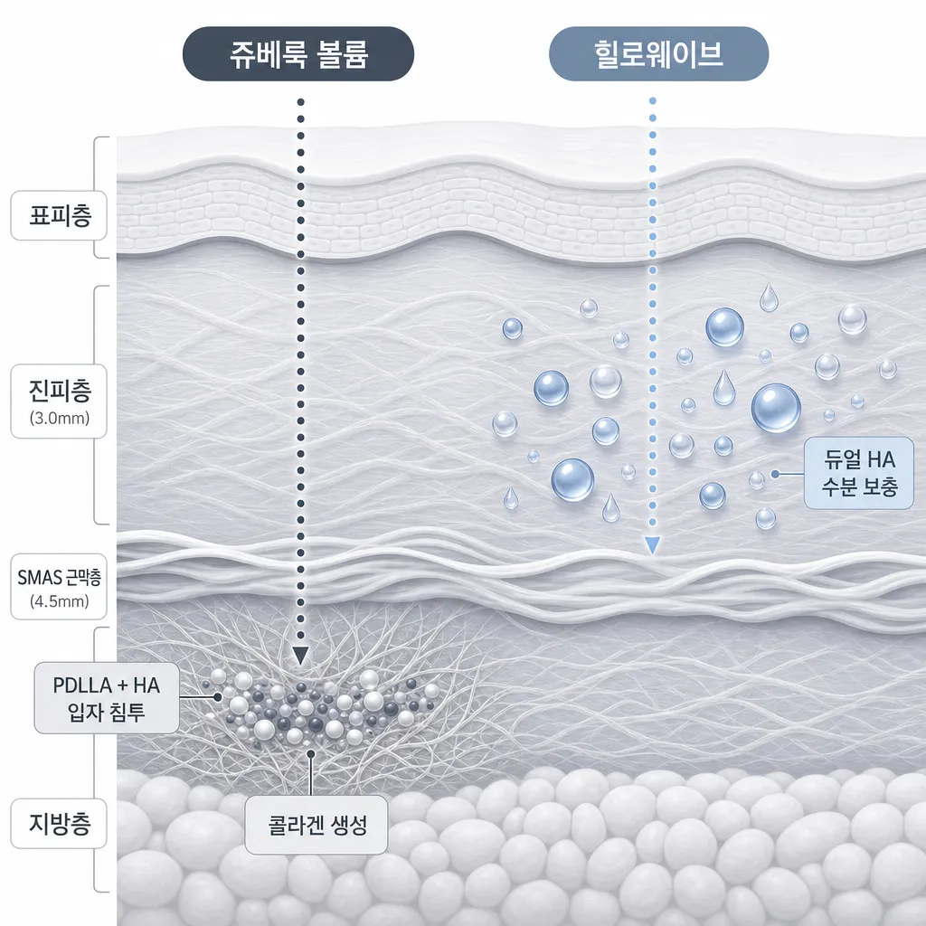 쥬베룩과-힐로웨이브-원리-및-피부층-침투-경로.webp