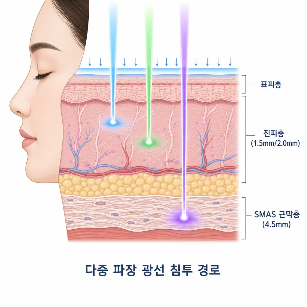 티타늄-리프팅-원리-다이오드-레이저-파장별-침투-설명.webp