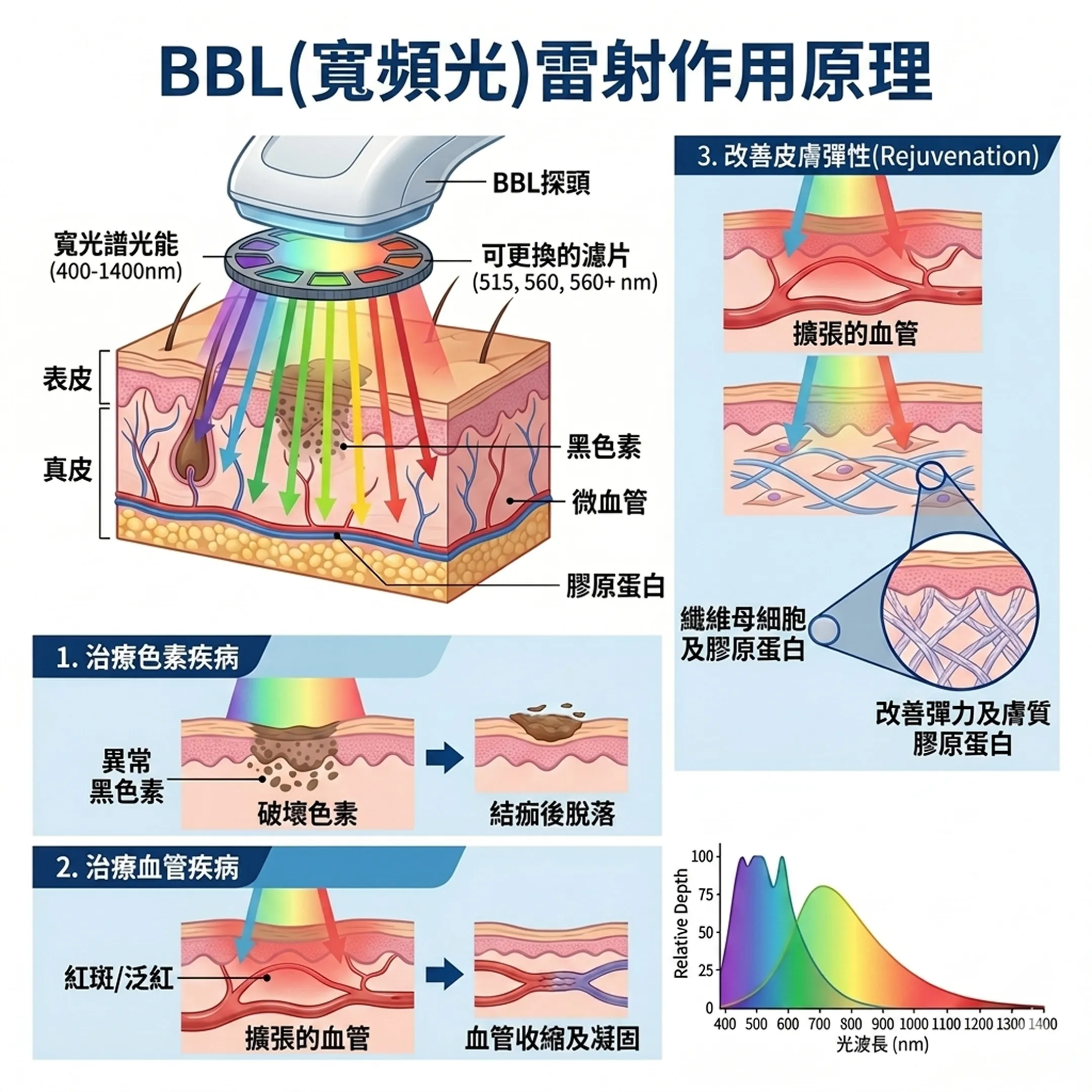 BBL-bblhero-激光雷射-改善皮膚彈性-Rejuvenation-BBL-寬頻光-雷射作用原理-zh-tw.webp