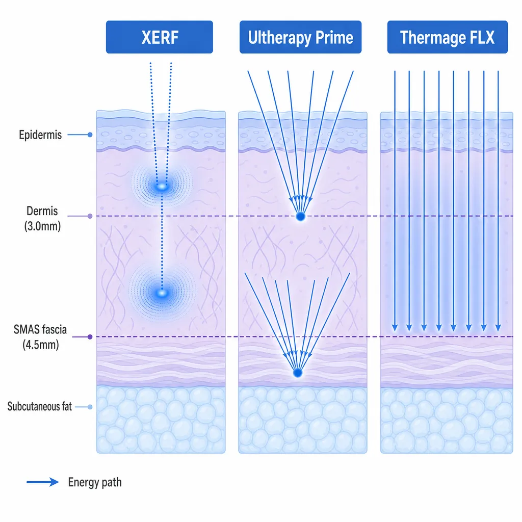 Diagram-How-XERF-Ultherapy-and-Thermage-Work-1.webp