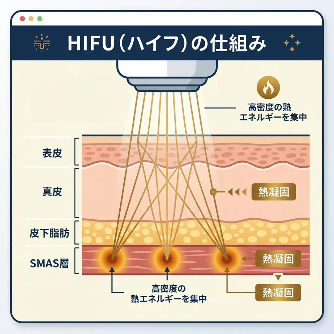 HIFU ハイフの仕組み.webp