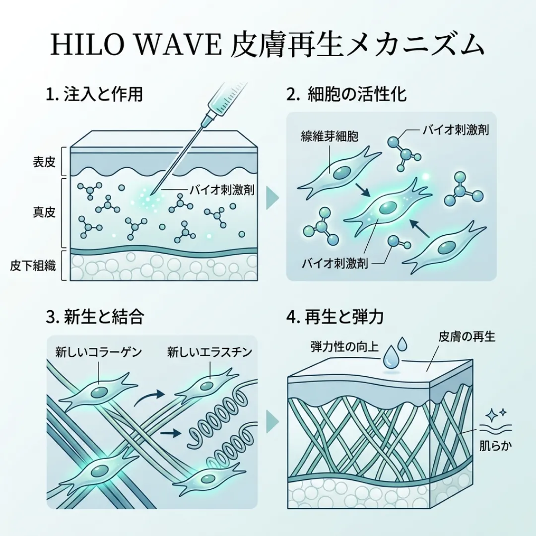 HILO WAVEの皮膚再生メカニズム.webp