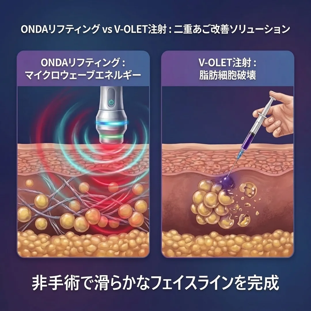 ONDAリフティング-二重あご注射マイクロウェーブエネルギー.webp