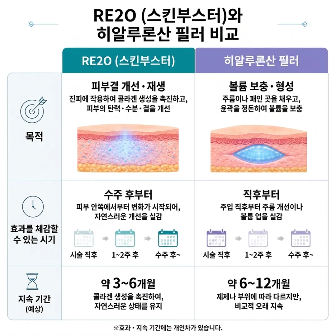 RE2O와 히알루론산 부스터 비교.webp