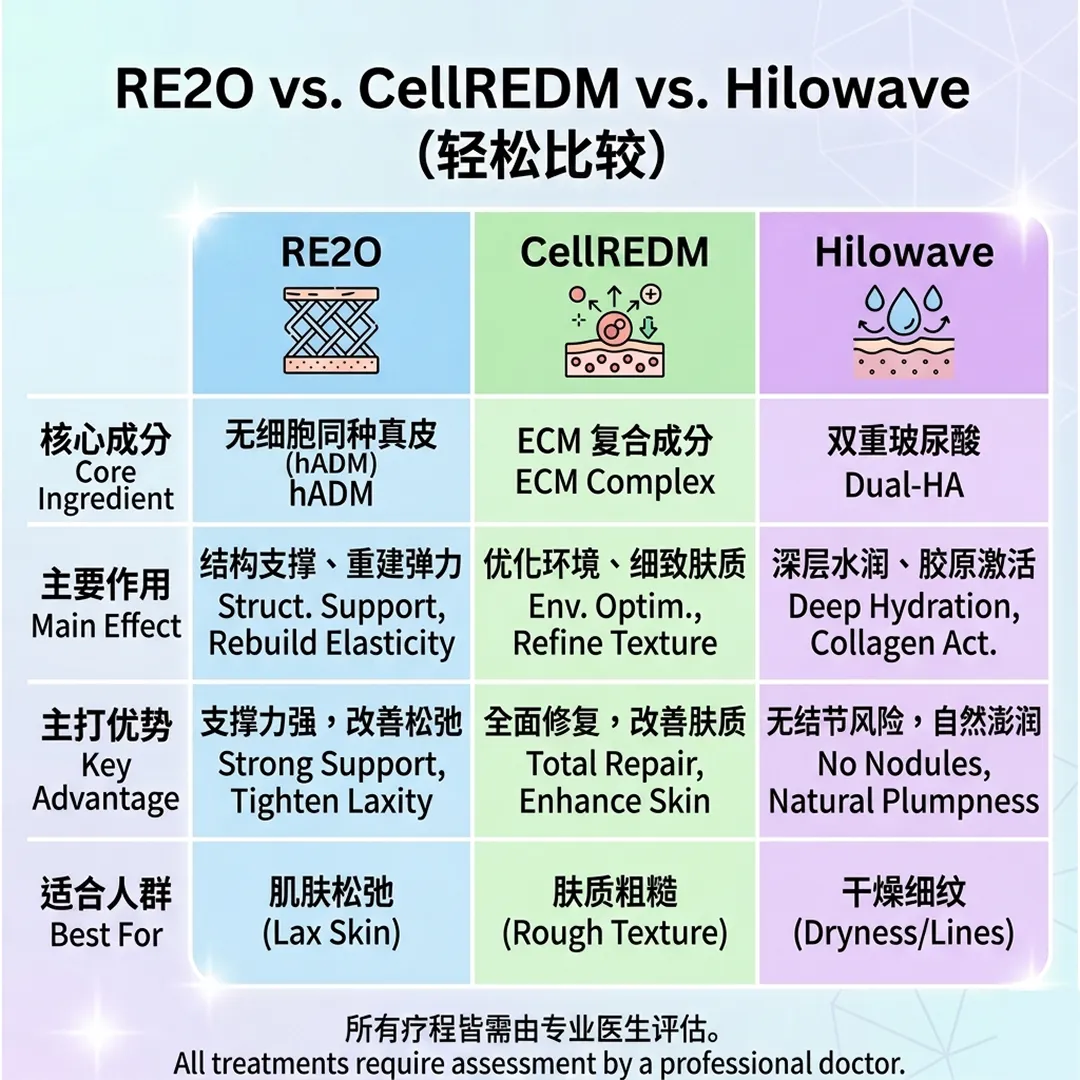 RE2O-Cellredm-Hilowave-三大水光針-seye-vs-CellREDM-无细胞同种真皮-clinic.webp