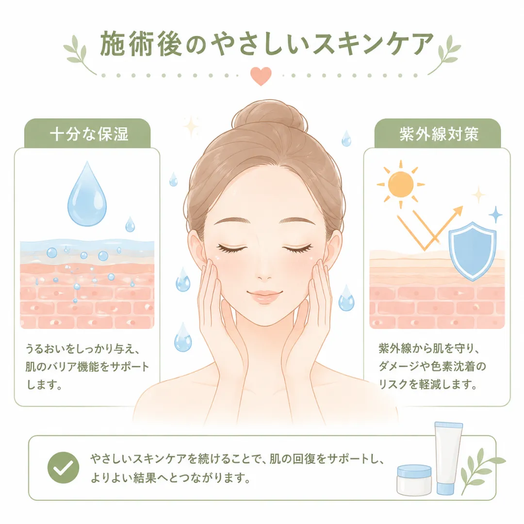 XERF（ザーフ）施術後のアフターケア.webp