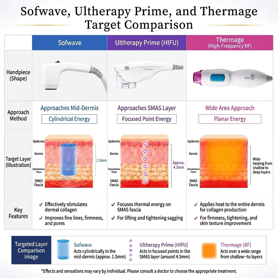 sofwave-ultherapy-prime-thermage-high-frequency-hifu-target-comparison-en.webp